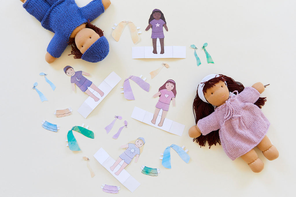 Waldorf Paper Dolls